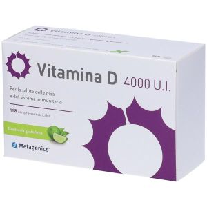 Vitamina D 4000 Ui 168 Compresse Masticabili