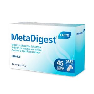 Metadigest Lacto Integratore Digestione Lattosio 45 Capsule