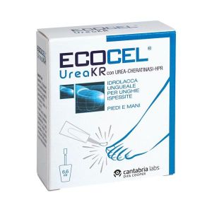 Ecocel Urea Kr Idrolacca Ungueale per Unghie Ispessite 6,6ml