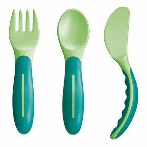 Mam Baby's Cutlery Posate Neutro 6m+