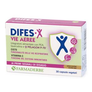 Difes-x Airways Farmaderbe 30 Capsules