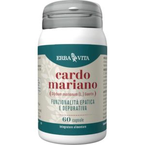 Erba Vita Cardo Mariano Integratore Epatico 60 Capsule