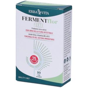 Erba Vita Fermentflor Forte Integratore Intestinale 10 Bustine Orosolubili