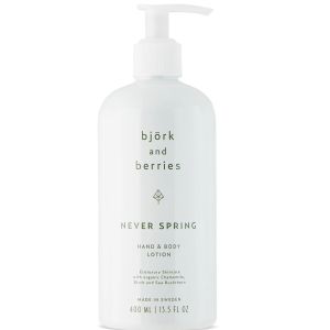 B&B Never Spring Hand and Body Lotion Moisturizing Body Cream 400 ml
