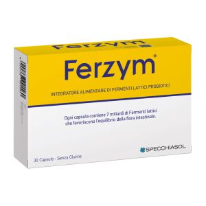 Specchiasol Ferzym Supplement Lactic Ferments 30 Capsules