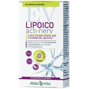 Erba Vita Lipoico Acti Nerv Retard 30 Compresse