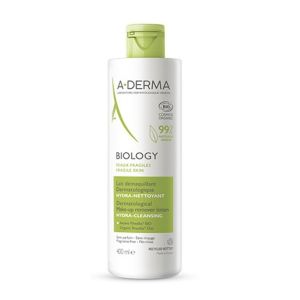 A-derma Biology Lait démaquillant dermatological 400 ml