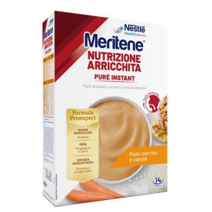 Nestlé Meritene Nutrizione Arricchita Purè Instant Pollo i Riso e Carote 1kg