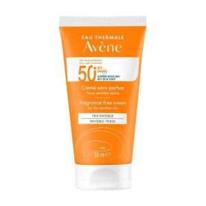 Eau Thermale Avène Crema Senza Profumo Spf50+ 50ml - Protezione Pelle Secca Viso