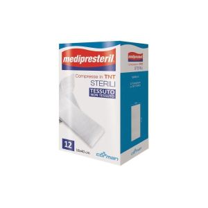 Medipresteril Compresse In Tnt Sterili 18x40 12 Pezzi