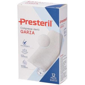 Medipresteril Compresse di Garza Sterili 18x40 12 Pezzi
