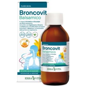Erba Vita Broncovit Balsamic Fluid Fluidifying Supplement 200 ml