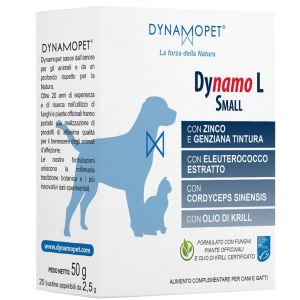 Dynamo L Small Integratore Difese Immunitarie Cani 20 Bustine 