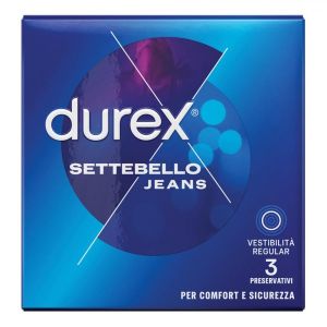 Profilattico Durex Settebello Jeanse 3 pezzi