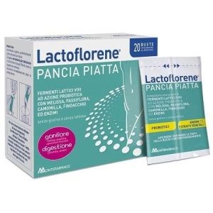 Lactoflorene Pancia Piatta 20 Bustine Gonfiore e Digestione