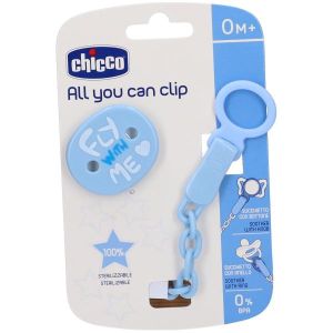 Chicco Catenella All You Can Clip Universale Colore Azzurro 1 Pezzo