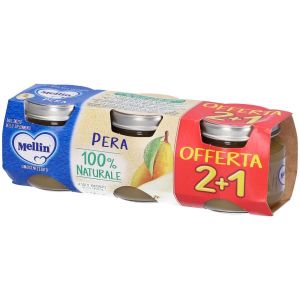 Mellin Omogeneizzato Alla Pera 3x100g 4mesi+