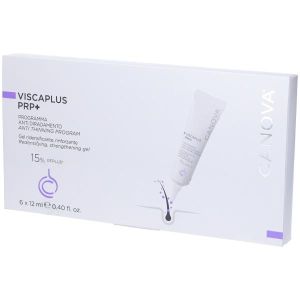 Canova Viscaplus Prp+ Programma Anti Diradamento Capelli 6 Tubi da 12ml