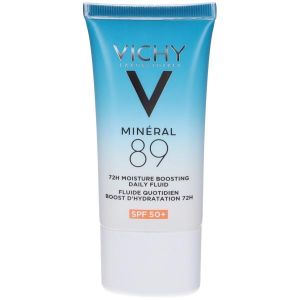Vichy Minéral 89 Fluido Quotidiano Booster di Idratazione 72h Spf 50+ 50ml