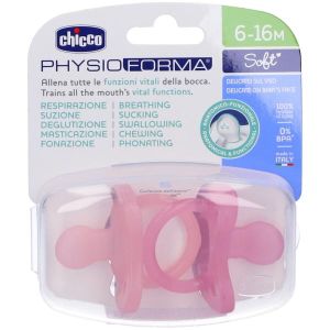 Chicco Physioforma Soft 6-16 Mesi Gommotto Bambina 2 Pezzi