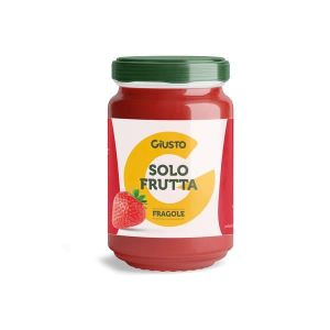 Giusto Solo Frutta Confettura Fragole 220g