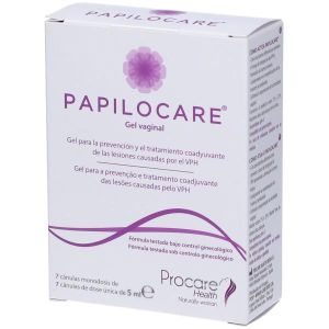 Papilocare Gel Vaginale 7 Cannule  X 5ml Globuli Contenitore MONOdose