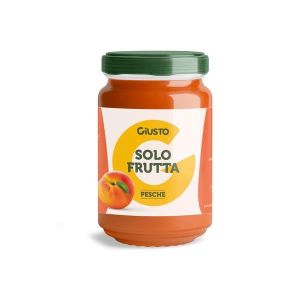 Giusto Solo Frutta Confettura Pesche 220g