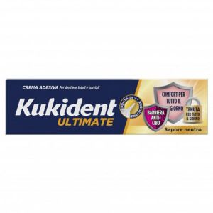 Kukident Ultimate Crema Adesiva Protesi Dentali Gusto Neutro