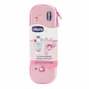 Chicco Set Dentale 6 Mesi+ Rosa