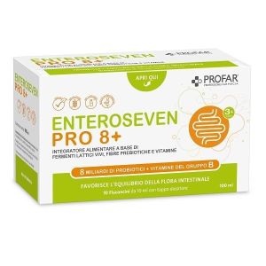 Profar Enteroseven Pro 8+ 10 Flaconcini da 10ml