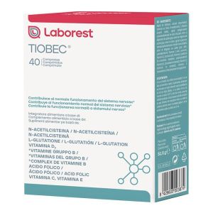 Tiobec 40 Compresse Nuova Formulazione Senza Glutine Senza Lattosio