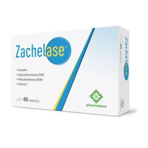 Zachelase 40 Compresse Senza Glutine Naturalmente Privo di Lattosio