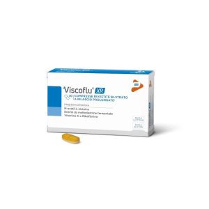 Viscoflu Xr 30 Compresse Rivestite Bi-strato A Rilascio Prolungato da 1,2g Senza Glutine Senza Lattosio