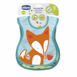 Chicco Bavaglina Pappa Neutro 6m+ 2 Pezzi