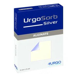 Medicazione Alginato A Base D'argento Urgosorb Silver 5x5 Cm10 Pezzi