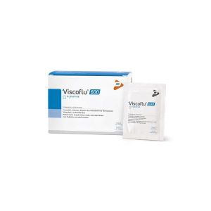 Viscoflu 600 12 Bustine da 3g i Fruttosio Ed Edulcorantesenza Glutine Senza Lattosio