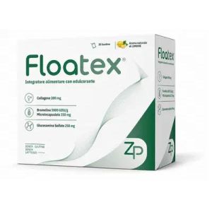 Floatex 20 Bustine Aroma Naturale Limone i Edulcoranti Senza Glutine Senza Lattosio