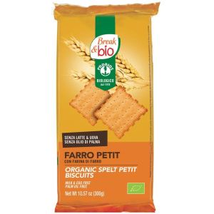 Probios Farro Petit Biscotti 4 Confezioni da 62,5g