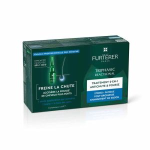 Triphasic Reactional Trattamento 2 In 1 Anticaduta e Crescita 12 Fiale da 5ml