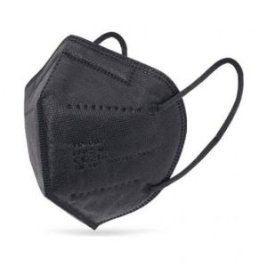 Black FFP2 mask KM95 CE marked