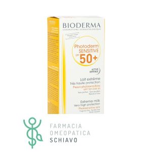 Bioderma Photoderm Sensitive Latte Solare SPF 50+ Protezione Viso e Corpo 100 ml