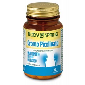 Body spring bio cromo picolinato integratore alimentare 60 compresse