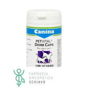 Canina Petvital DermCaps Integratore Antinfiammatorio Cani E Gatti 50 Capsule