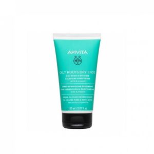 Apivita oily roots dry ends balm for oily scalp and dry ends
