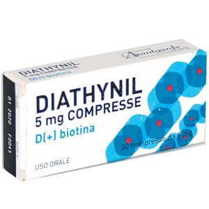Diathynil 5mg Biotina Dermatite Seborroica 30 Compresse