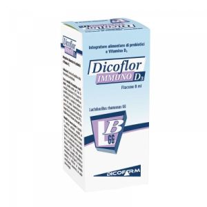 Dicoflor Immuno D3 Integratore Di Vitamina D E Probiotici 8ml