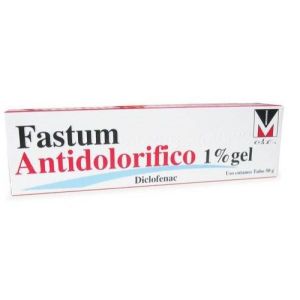 Fastum Antidolorifico Gel 1% Diclofenac Dolori Articolari 50g