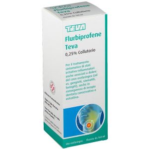 Flurbiprofene Teva 0,25% Collutorio Antinfiammatorio 160 ml