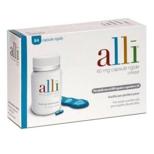 Alli for silhouette restoration 84 capsules 60mg