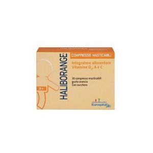 Haliborange Integratore Vitamina D 30 Compresse Masticabili